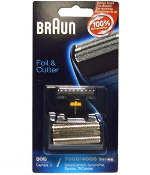 Сетка 7000/4000 + нож для бритвы Braun